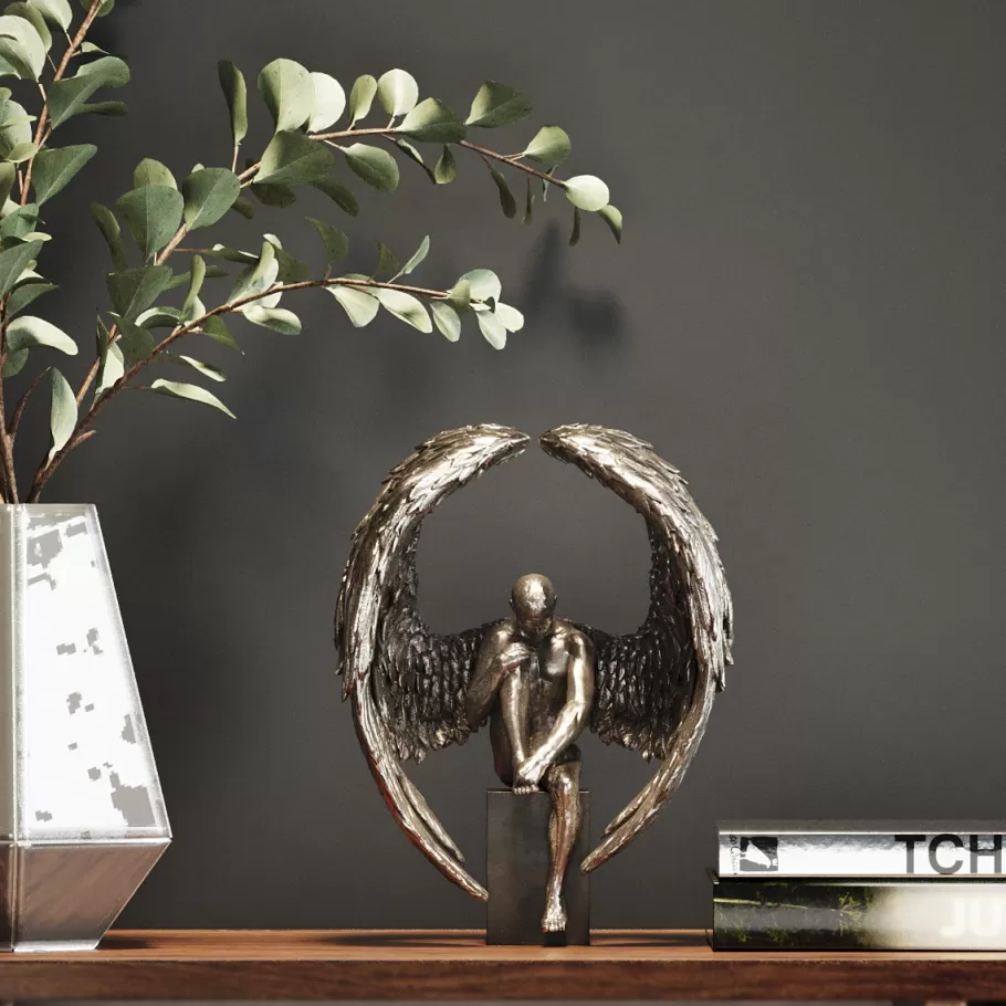 KARE Design Opbergers | Woondecoratie<Decofiguur Nude Sad Angel Klein