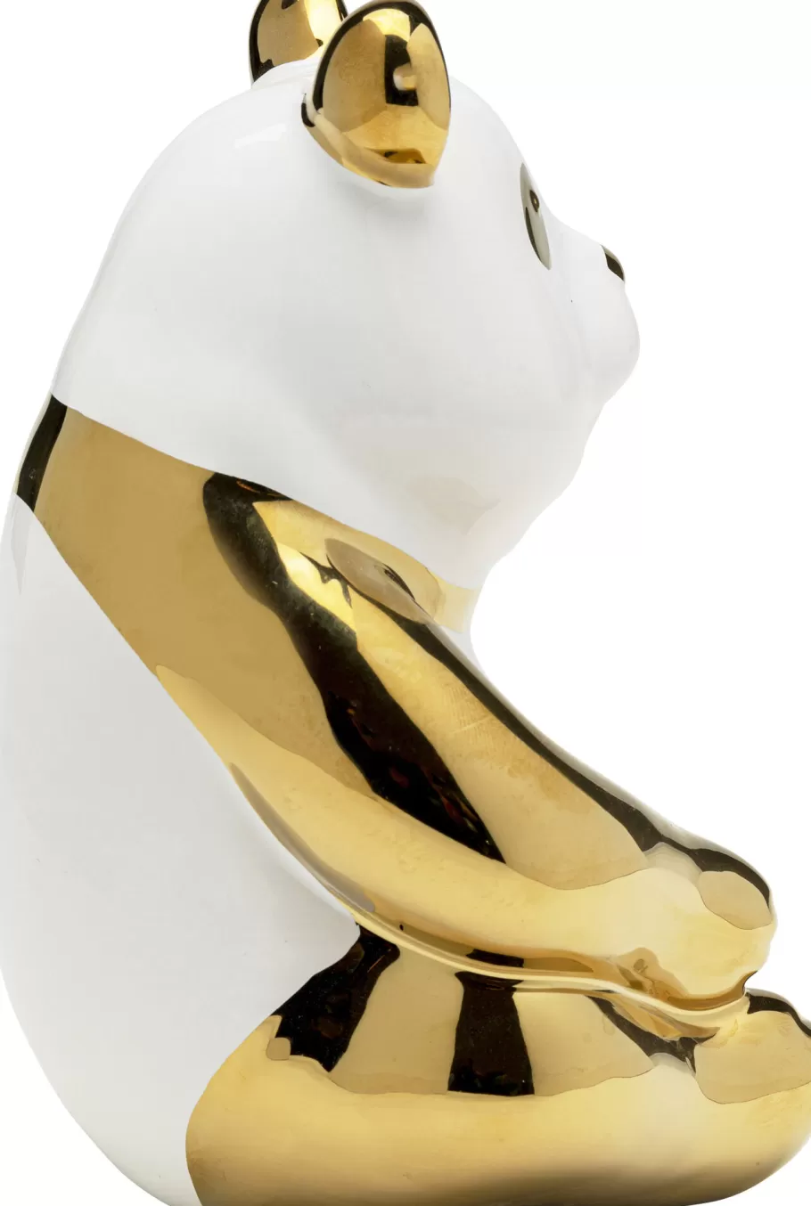 KARE Design Opbergers | Woondecoratie<Decofiguur Panda Gold 19cm