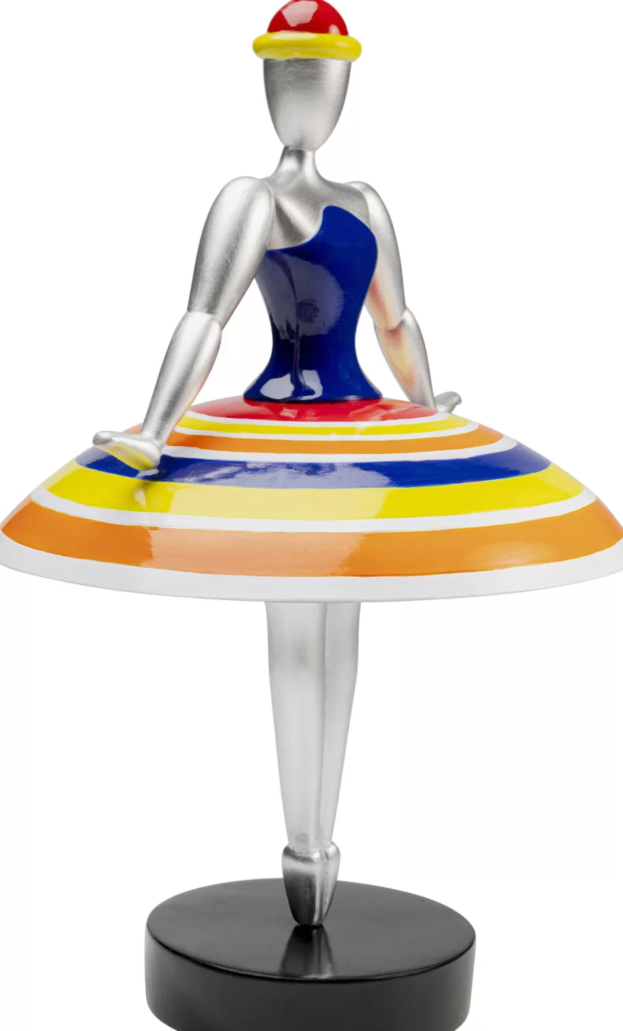 KARE Design Opbergers | Kasten<Decofiguur Primaballerina Stripes 35cm