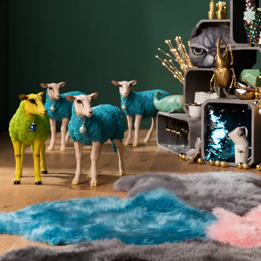 KARE Design Opbergers | Woondecoratie<Decofiguur Sheep Colore Groen