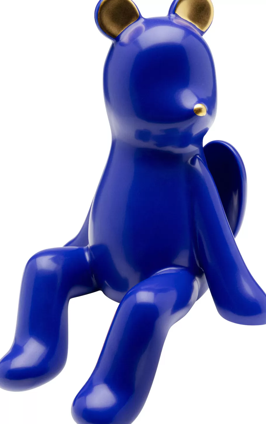 KARE Design Opbergers | Woondecoratie<Decofiguur Sitting Bear Blue 20cm