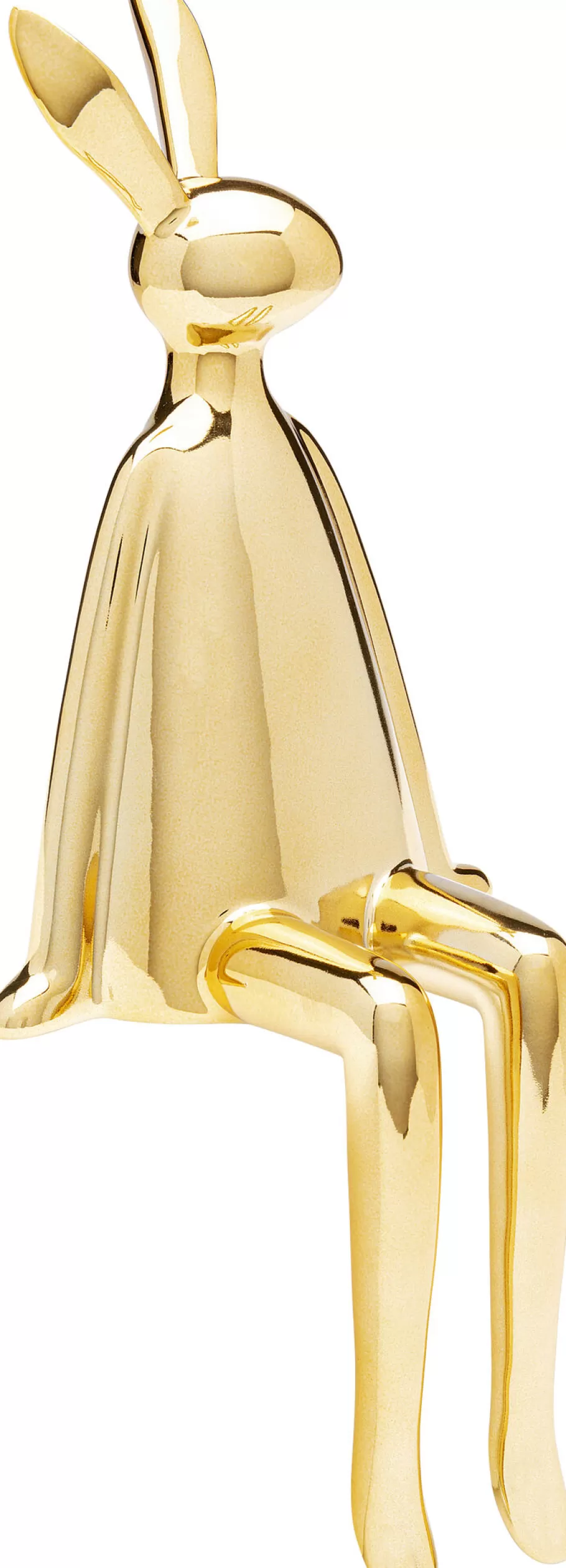 KARE Design Opbergers | Woondecoratie<Decofiguur Sitting Rabbit Gold 35cm