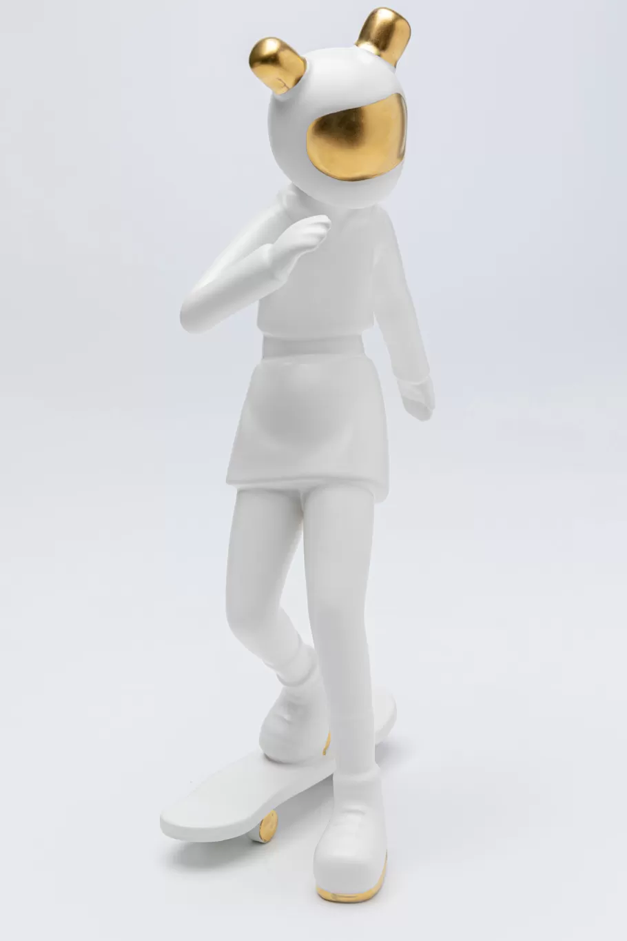 KARE Design Opbergers | Woondecoratie<Decofiguur Skating Astronaut White 33cm