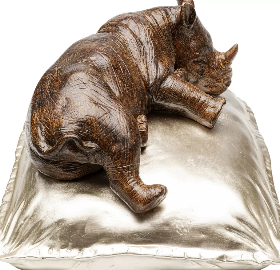 KARE Design Kasten | Tuinmeubelen<Decofiguur Sleeping Rhino 37cm