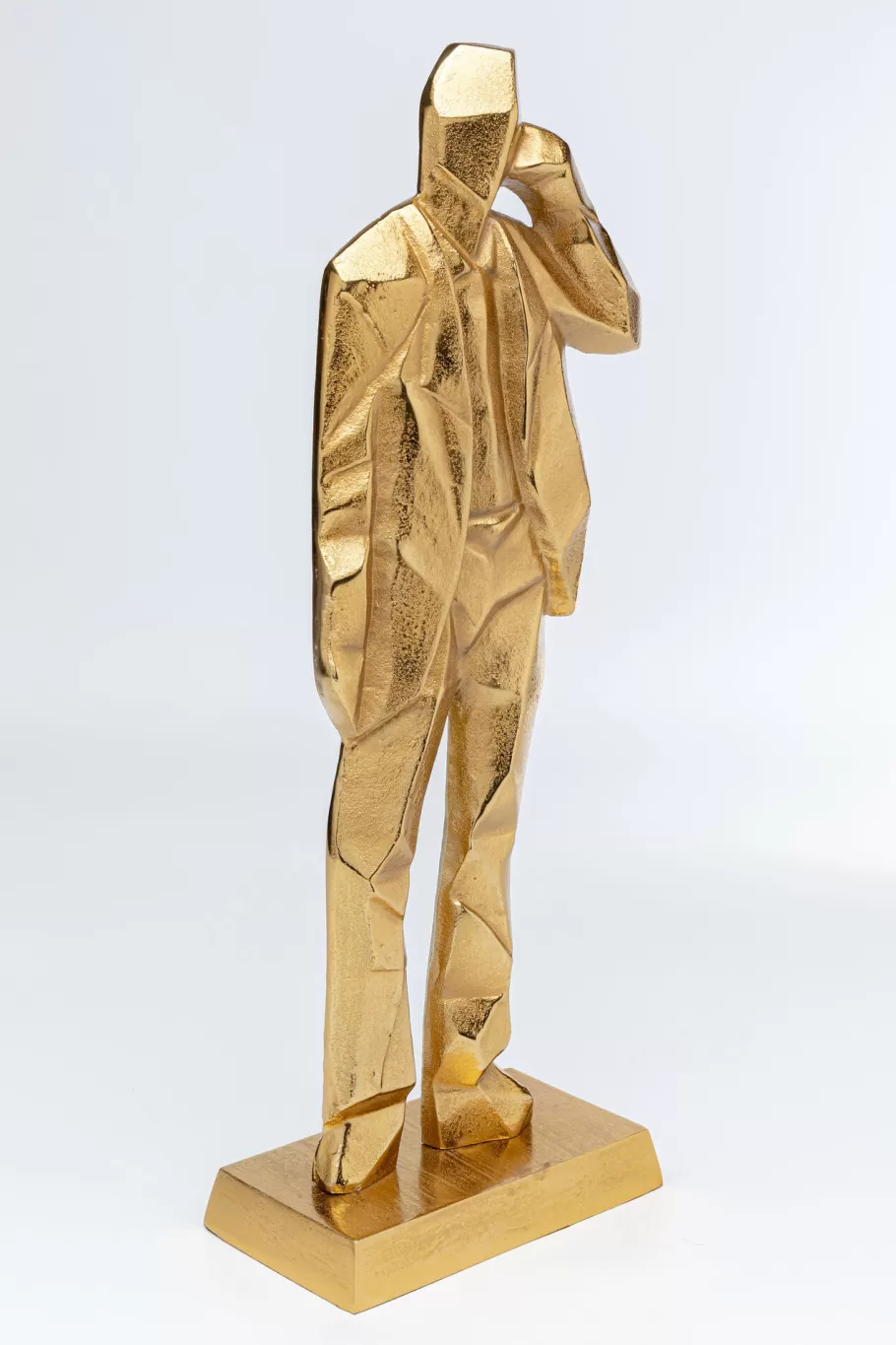 KARE Design Opbergers | Kasten<Decofiguur Standing Man Gold 62cm