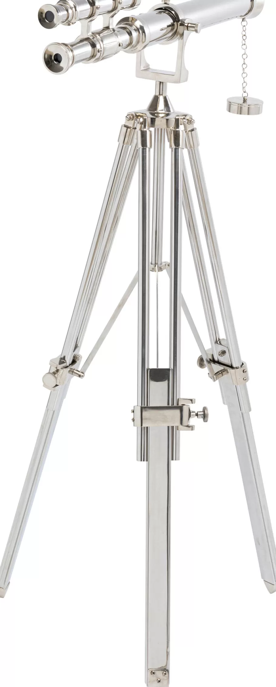 KARE Design Opbergers | Woondecoratie<Decofiguur Telescope Silver 125cm