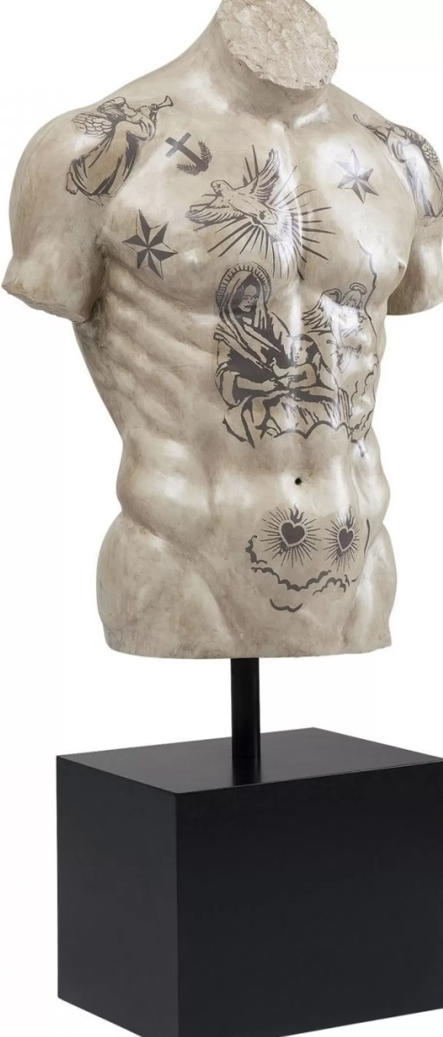 KARE Design Opbergers | Woondecoratie<Decofiguur Torso Tattoos