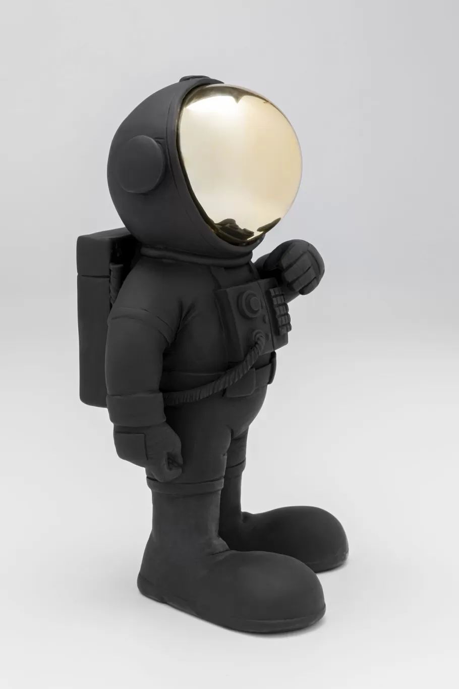 KARE Design Opbergers | Woondecoratie<Decofiguur Welcome Astronaut Black 27cm