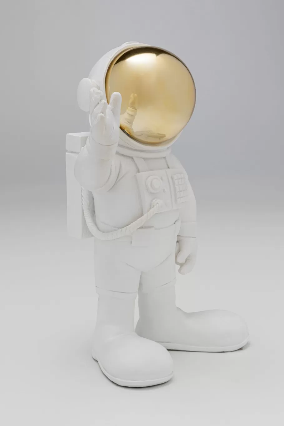 KARE Design Opbergers | Woondecoratie<Decofiguur Welcome Astronaut White 27cm