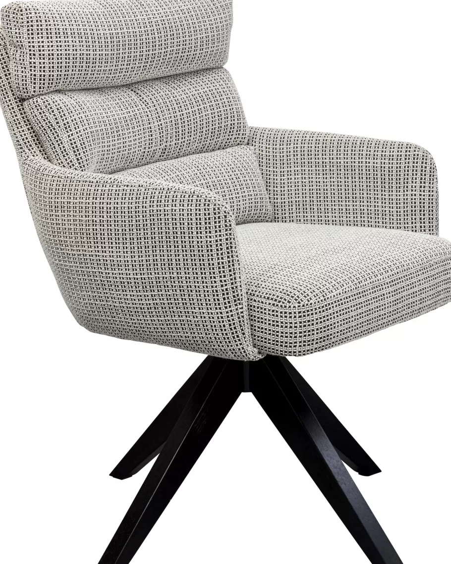 KARE Design Stoelen<Draaibare Fauteuil Bosse Black