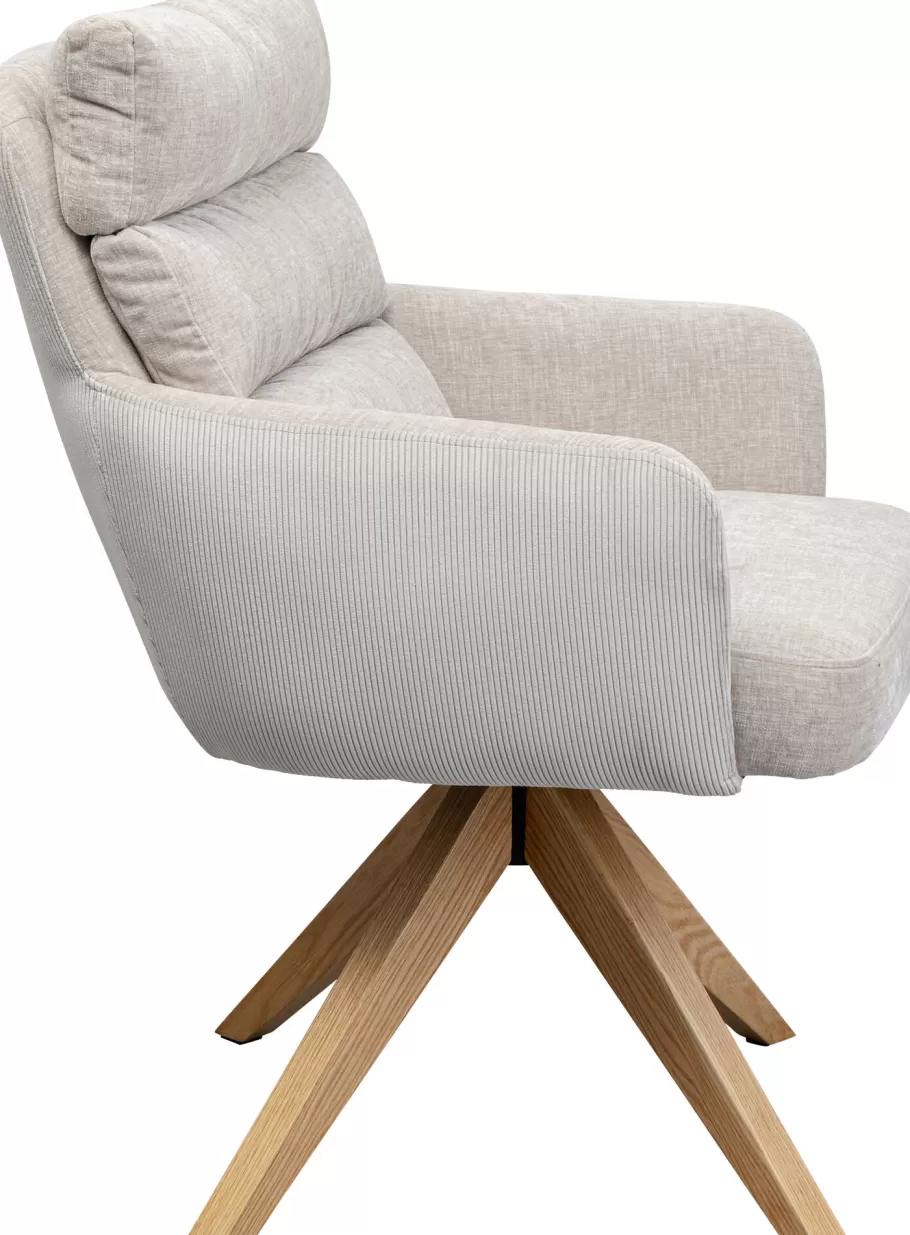 KARE Design Stoelen<Draaibare Fauteuil Bosse Nature