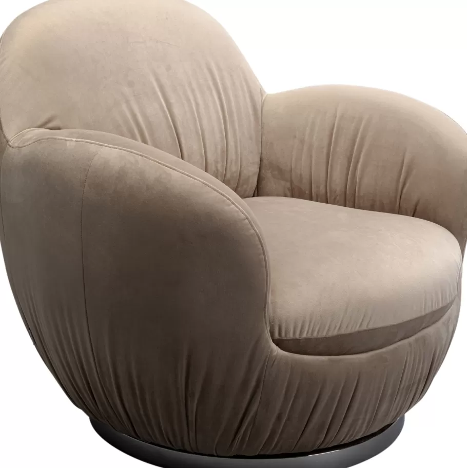 KARE Design Fauteuils<Draaibare Fauteuil Nube Grey