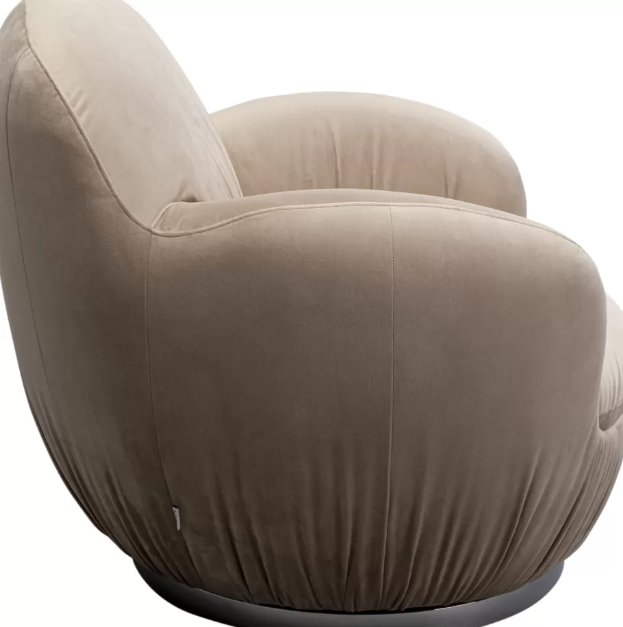 KARE Design Fauteuils<Draaibare Fauteuil Nube Grey