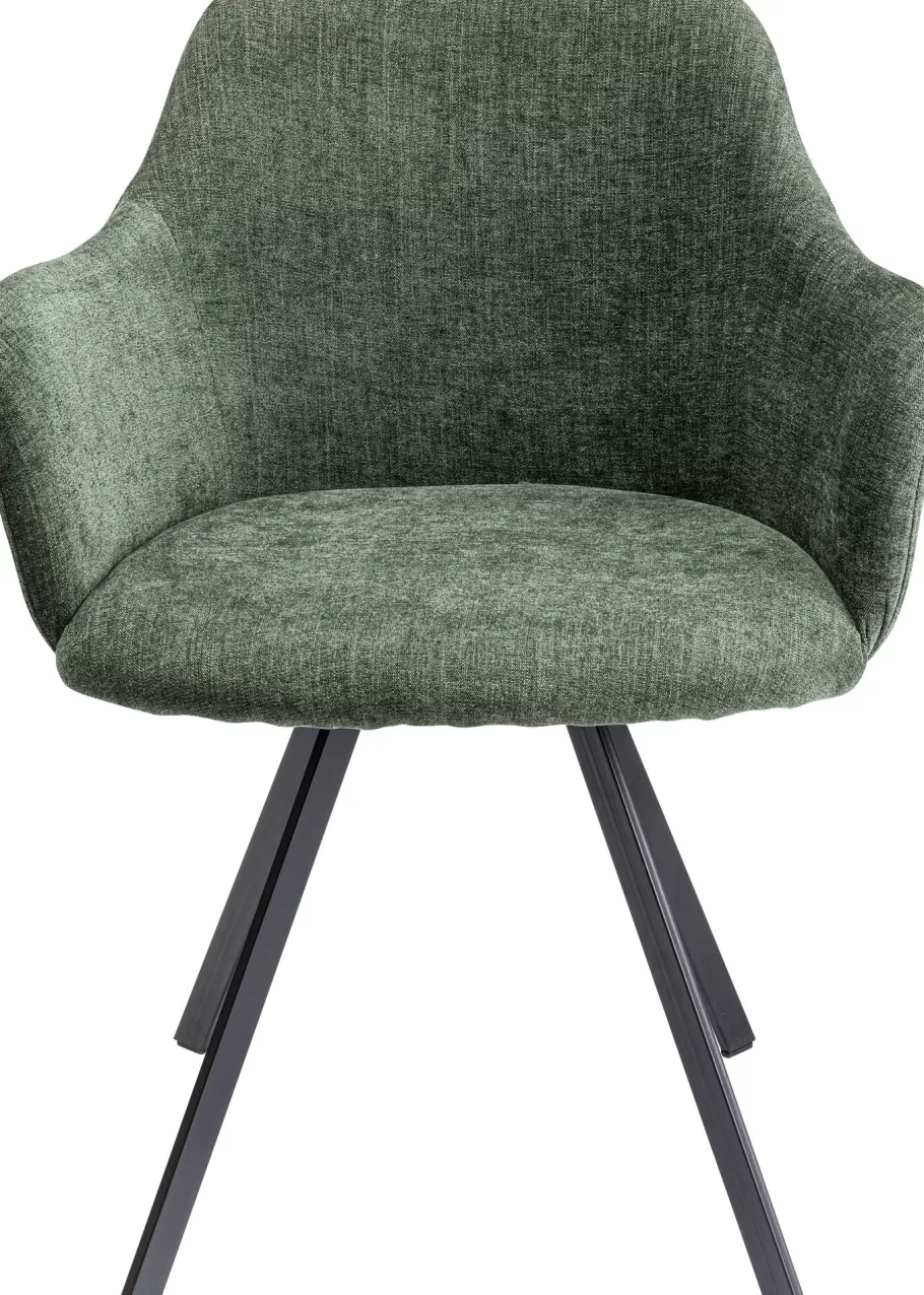 KARE Design Kasten | Stoelen<Draaifauteuil Lady Loco Coco Green