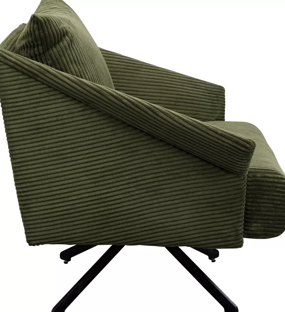 KARE Design Kasten | Fauteuils<Draaifauteuil Milo Green