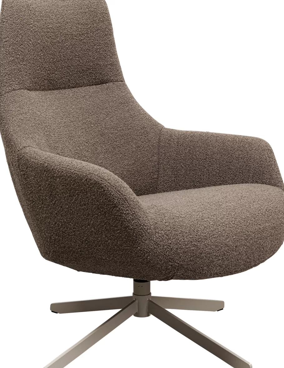 KARE Design Kasten | Fauteuils<Draaifauteuil Mimi Grijs