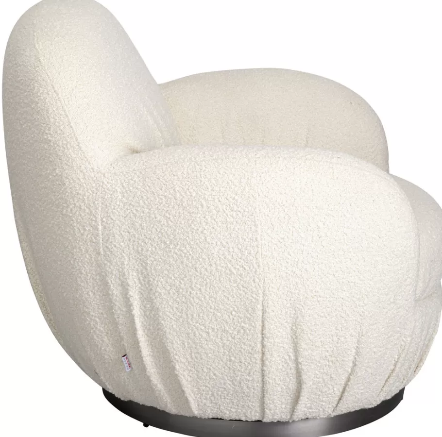 KARE Design Kasten | Fauteuils<Draaifauteuil Nube Boucle