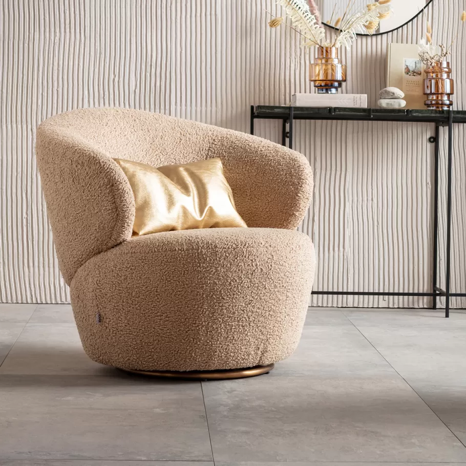 KARE Design Kasten | Fauteuils<Draaistoel Carella