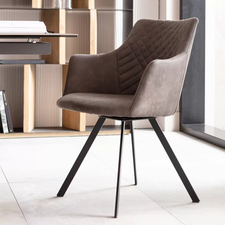 KARE Design Kasten | Stoelen<Draaistoel Coco Anthracite