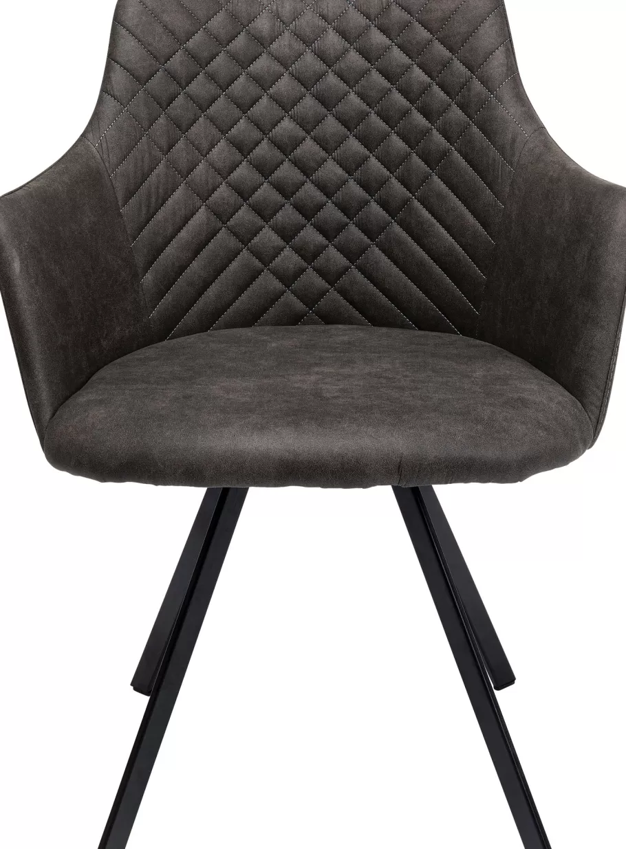 KARE Design Kasten | Stoelen<Draaistoel Coco Anthracite