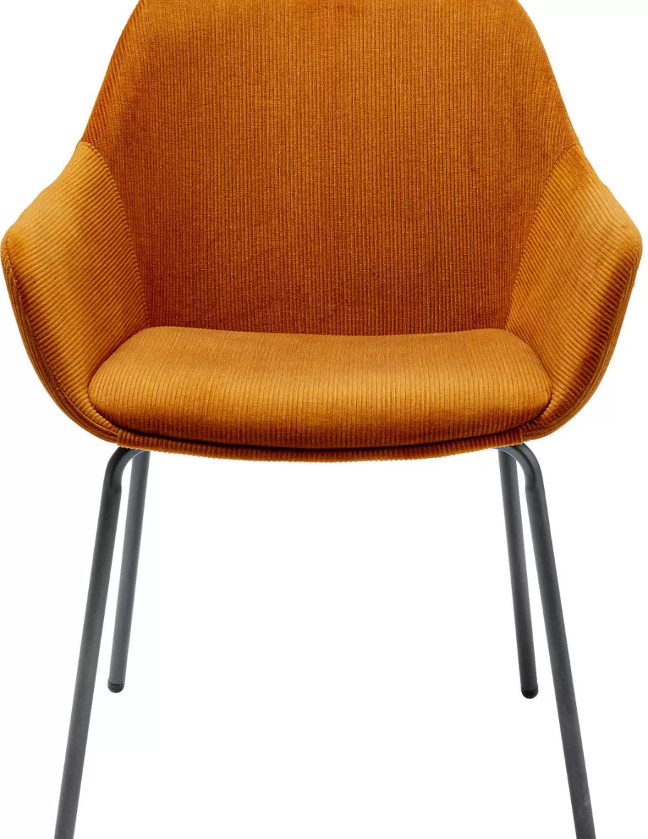 KARE Design Kasten | Stoelen<Eetkamerstoel Avignon Oranje