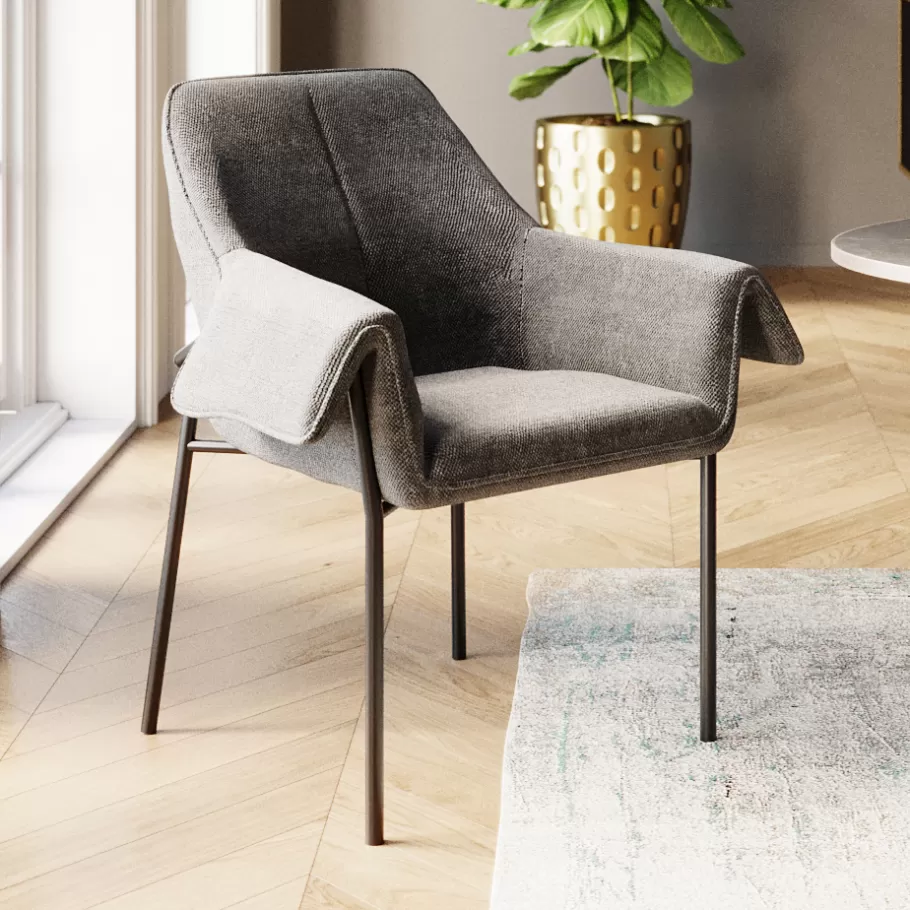 KARE Design Stoelen<Eetkamerstoel Bess Grey