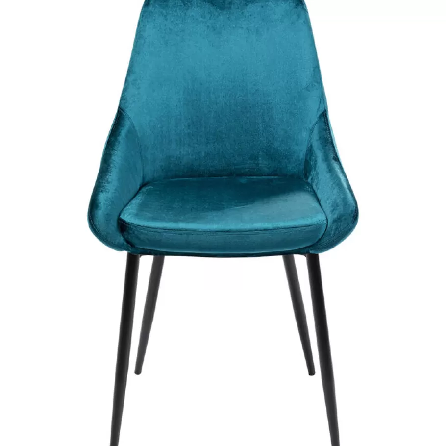 KARE Design Kasten | Stoelen<Eetkamerstoel East Side Petrol-Blauw