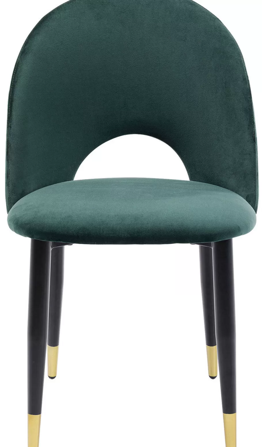 KARE Design Kasten | Stoelen<Eetkamerstoel Iris Fluweel Groen