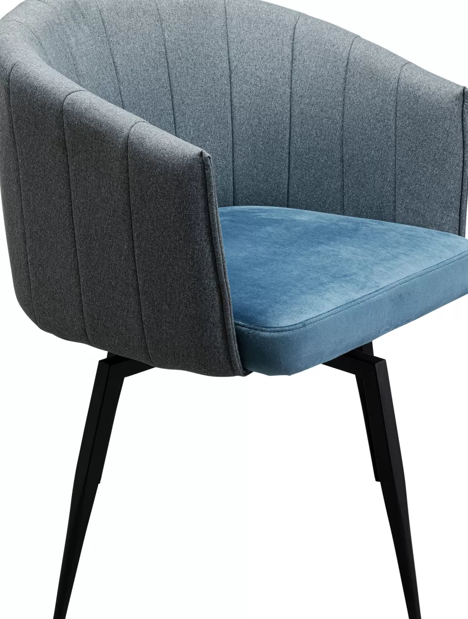 KARE Design Kasten | Stoelen<Eetkamerstoel Merida Blue