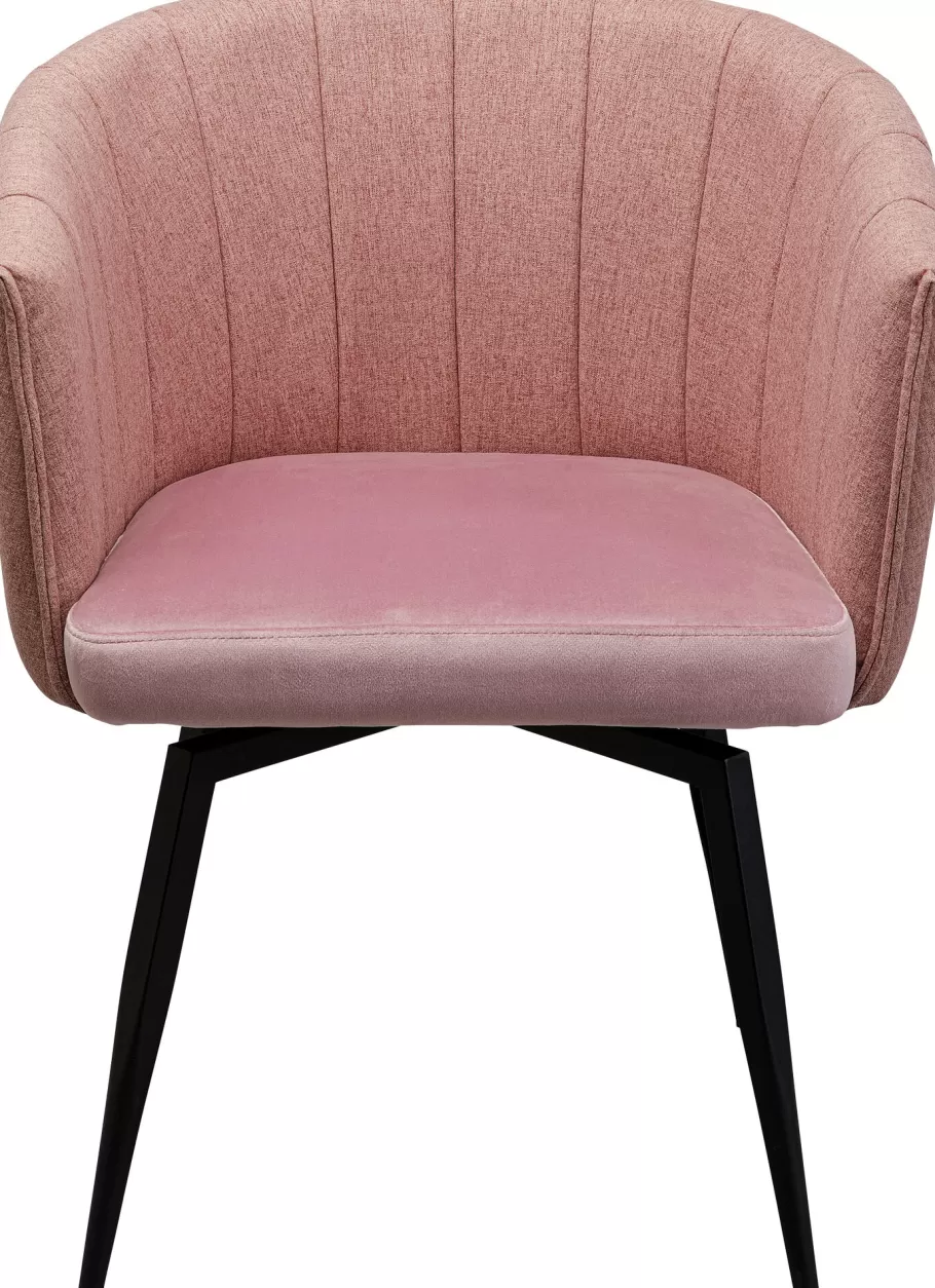 KARE Design Kasten | Stoelen<Eetkamerstoel Merida Roze