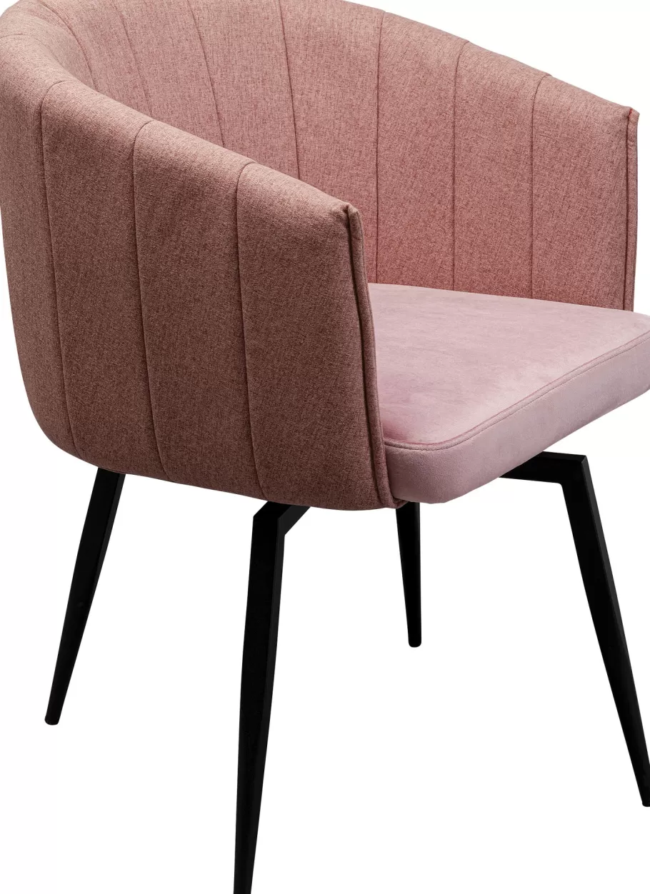 KARE Design Kasten | Stoelen<Eetkamerstoel Merida Roze