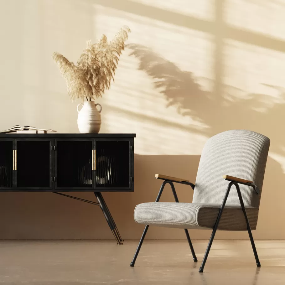 KARE Design Kasten | Fauteuils<Eetkamerstoel Ryan Grijs