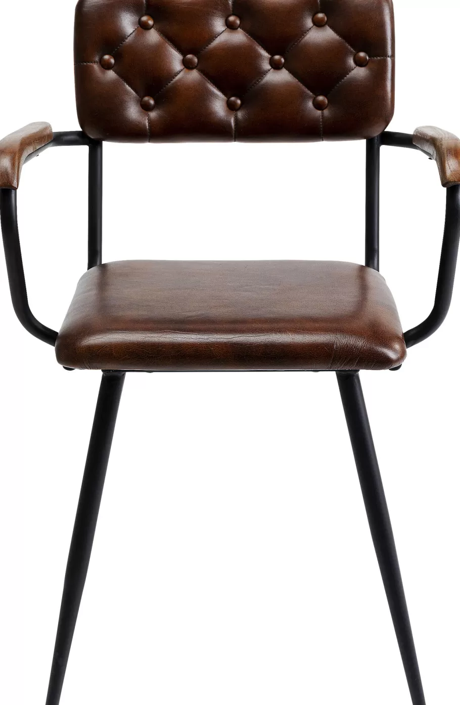 KARE Design Kasten | Stoelen<Eetkamerstoel Salsa Leather Brown