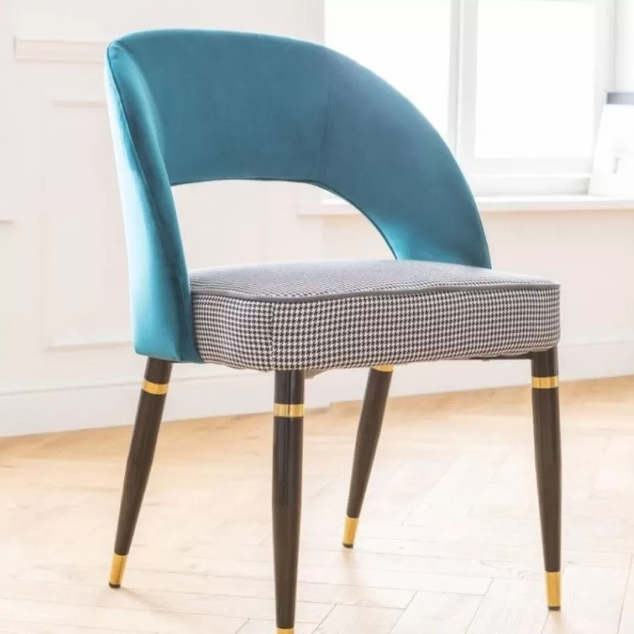 KARE Design Kasten | Stoelen<Eetkamerstoel Samantha Petrol