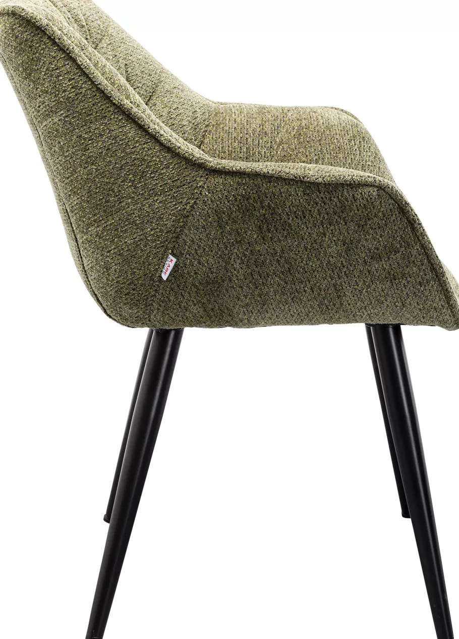 KARE Design Kasten | Stoelen<Eetkamerstoel Thelma Melange Green