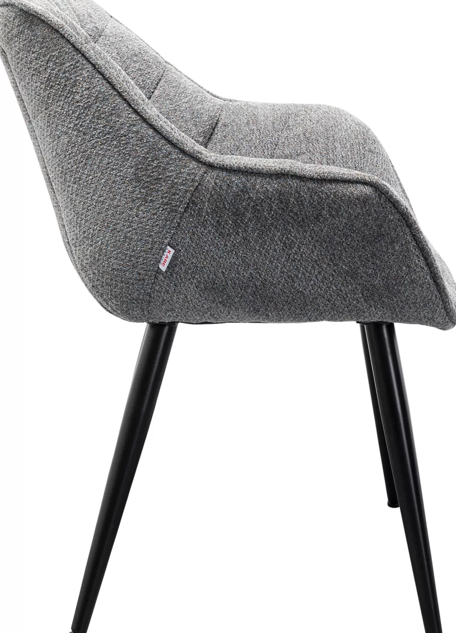 KARE Design Kasten | Stoelen<Eetkamerstoel Thelma Melange Grey