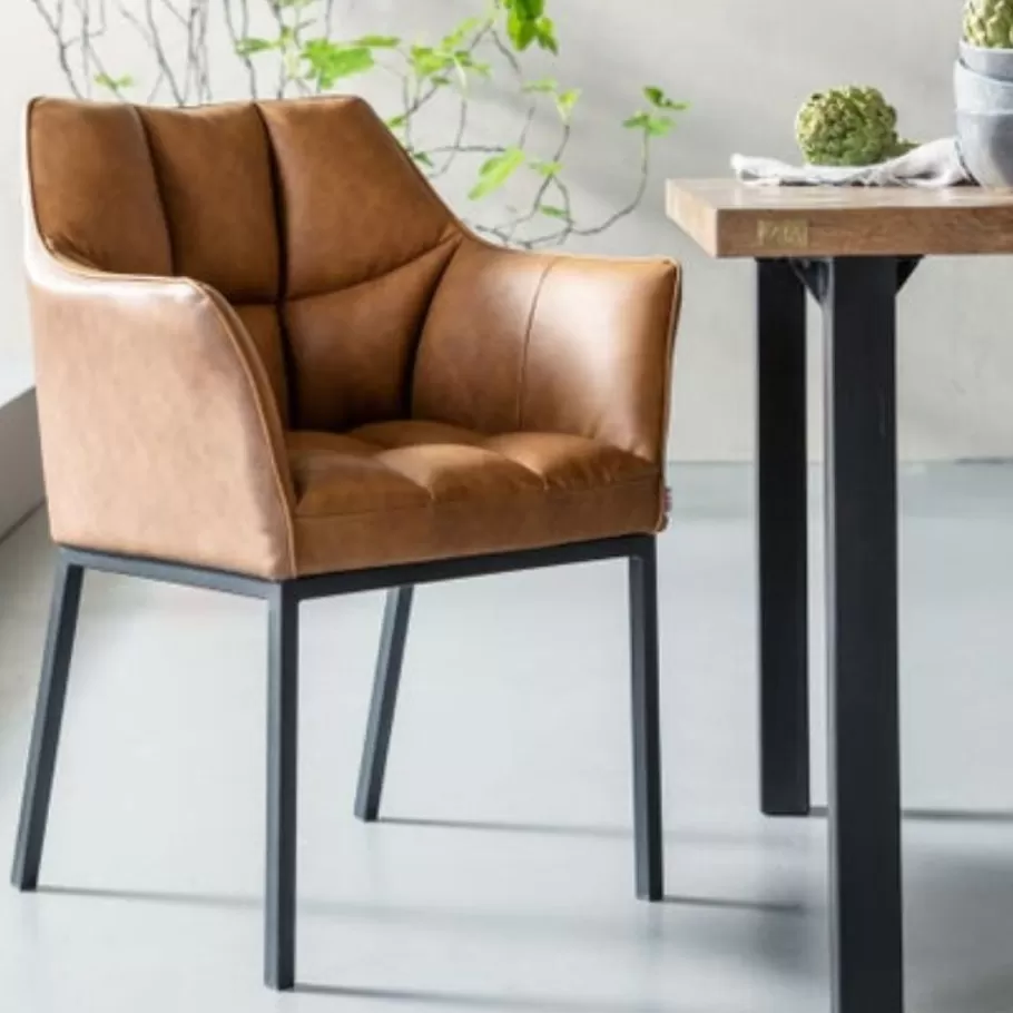 KARE Design Kasten | Stoelen<Eetkamerstoel Thinktank Bruin