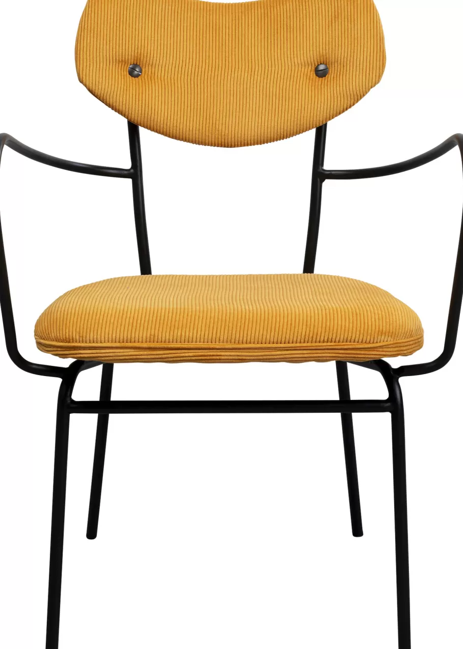 KARE Design Kasten | Stoelen<Eetkamerstoel Viola Yellow