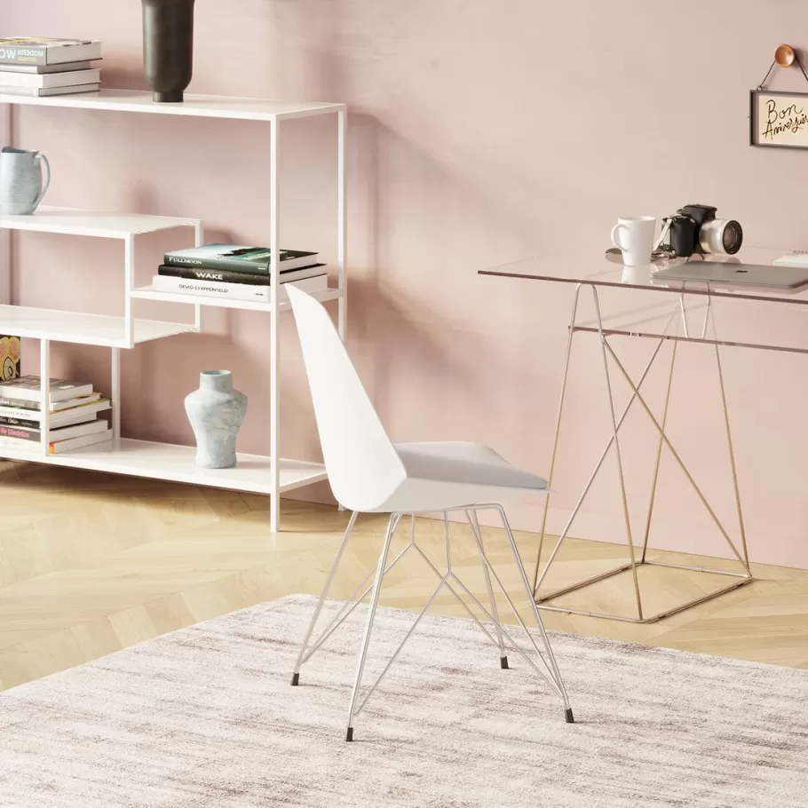 KARE Design Kasten | Stoelen<Eetkamerstoel Wire Wit