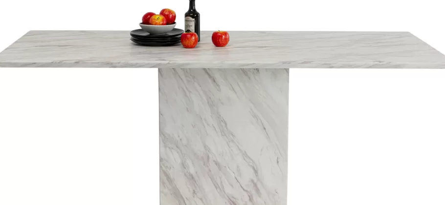 KARE Design Kasten | Tafels<Eettafel Artistico Marble 200x100cm