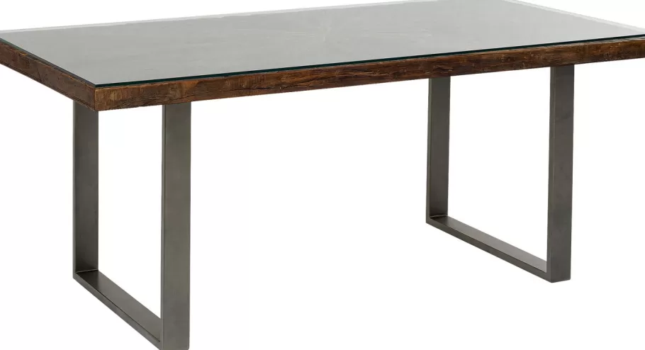 KARE Design Kasten | Tafels<Eettafel Conley Ruwstaal 180x90cm