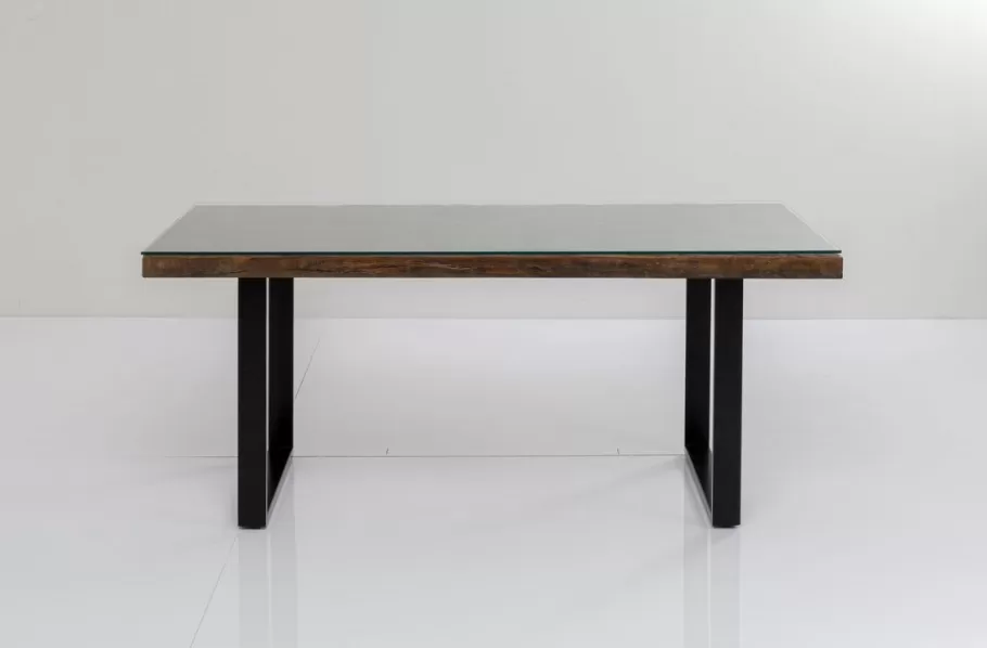 KARE Design Kasten | Tafels<Eettafel Conley Zwart 180x90cm