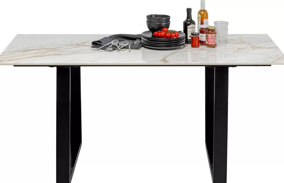 KARE Design Kasten | Tafels<Eettafel Eternity Black 160x80cm