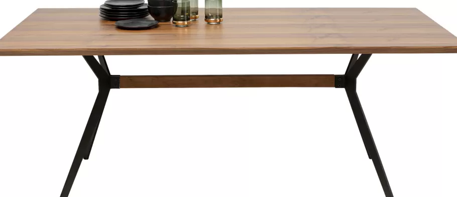 KARE Design Kasten | Tafels<Eettafel Georgetown Walnut 200x90cm