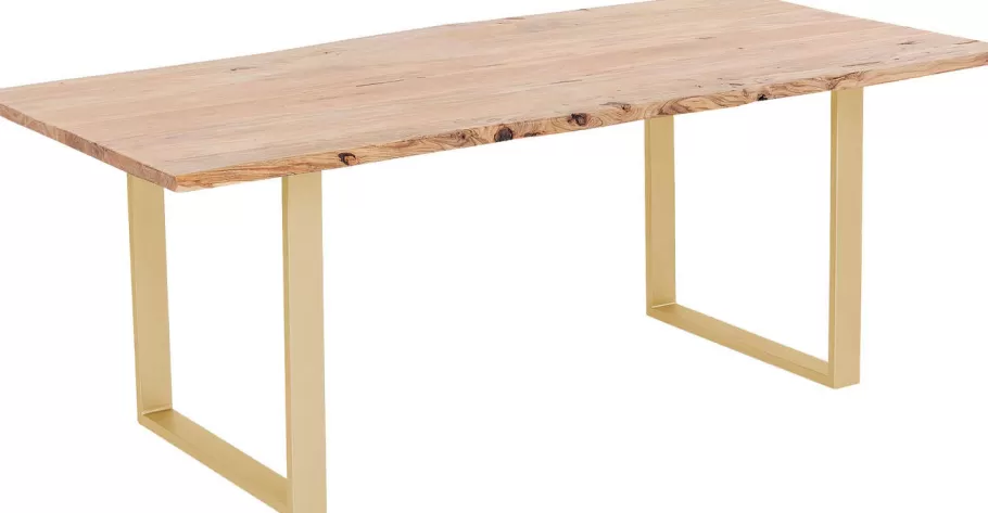 KARE Design Kasten | Tafels<Eettafel Harmony Brass 180x90