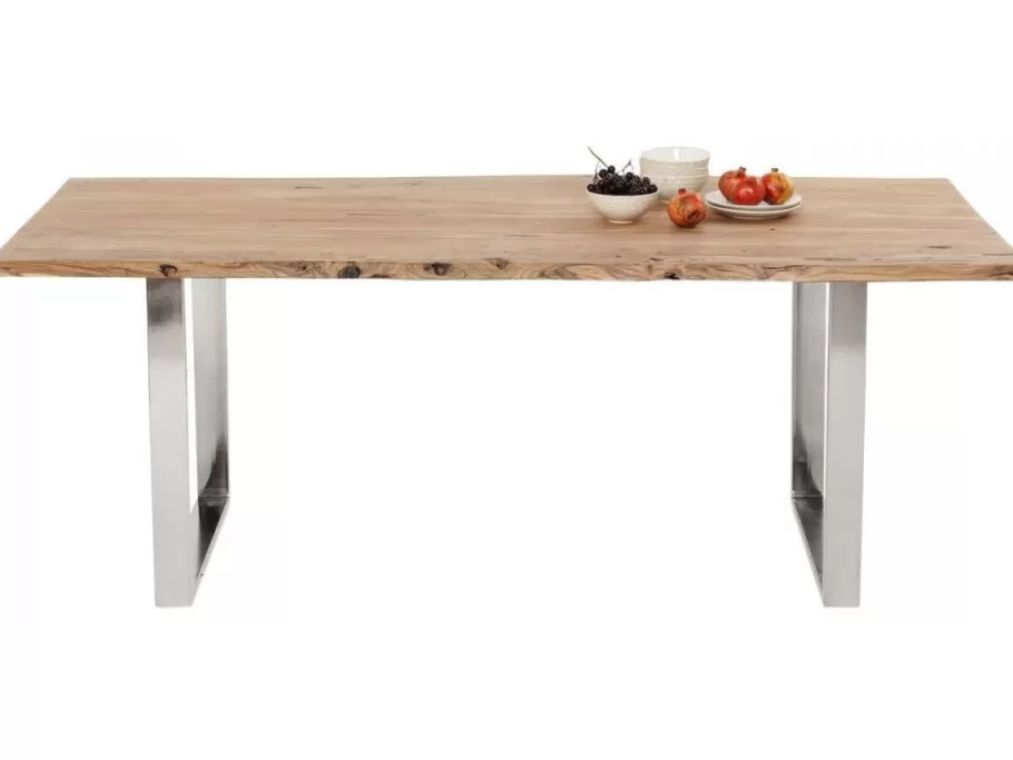 KARE Design Kasten | Tafels<Eettafel Harmony Chrome 160x80