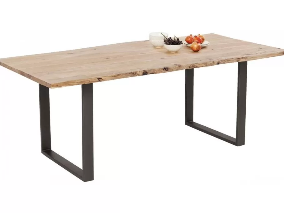 KARE Design Kasten | Tafels<Eettafel Harmony Crude Steel 200x100