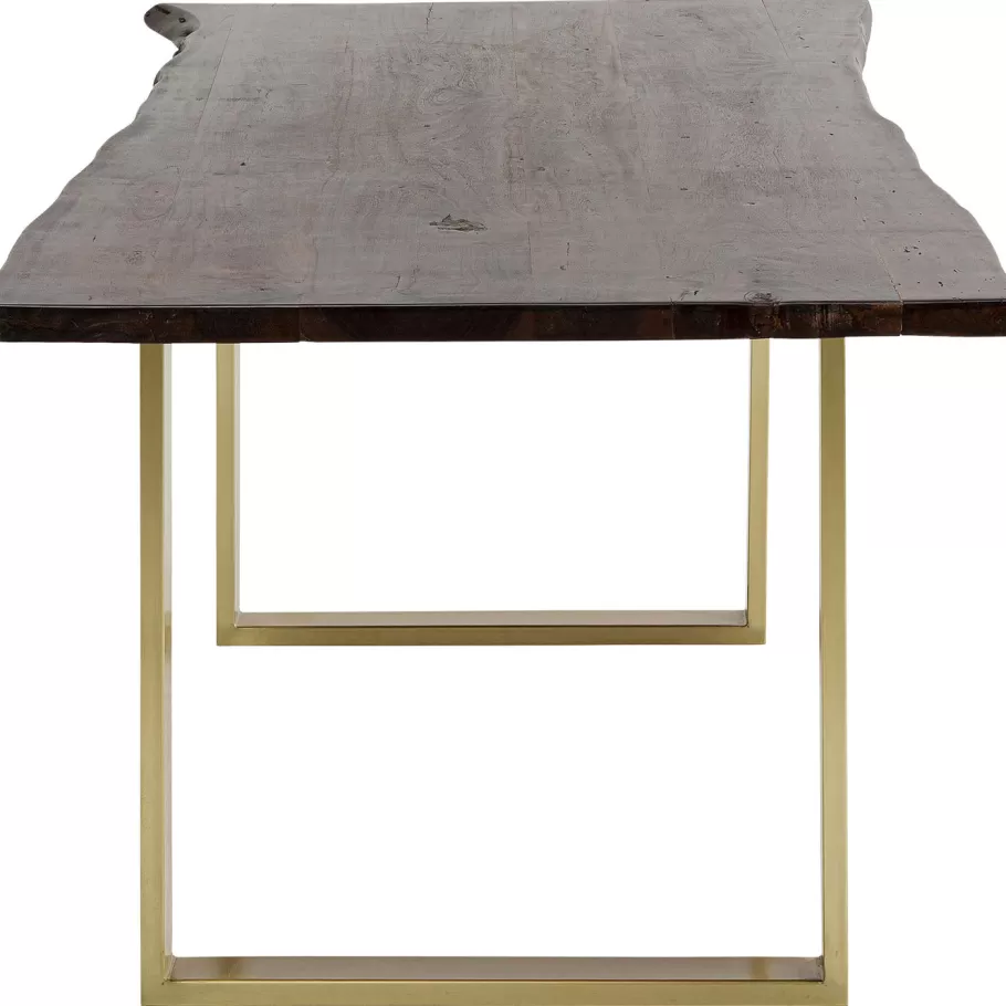 KARE Design Kasten | Tafels<Eettafel Harmony Dark Brass 180x90