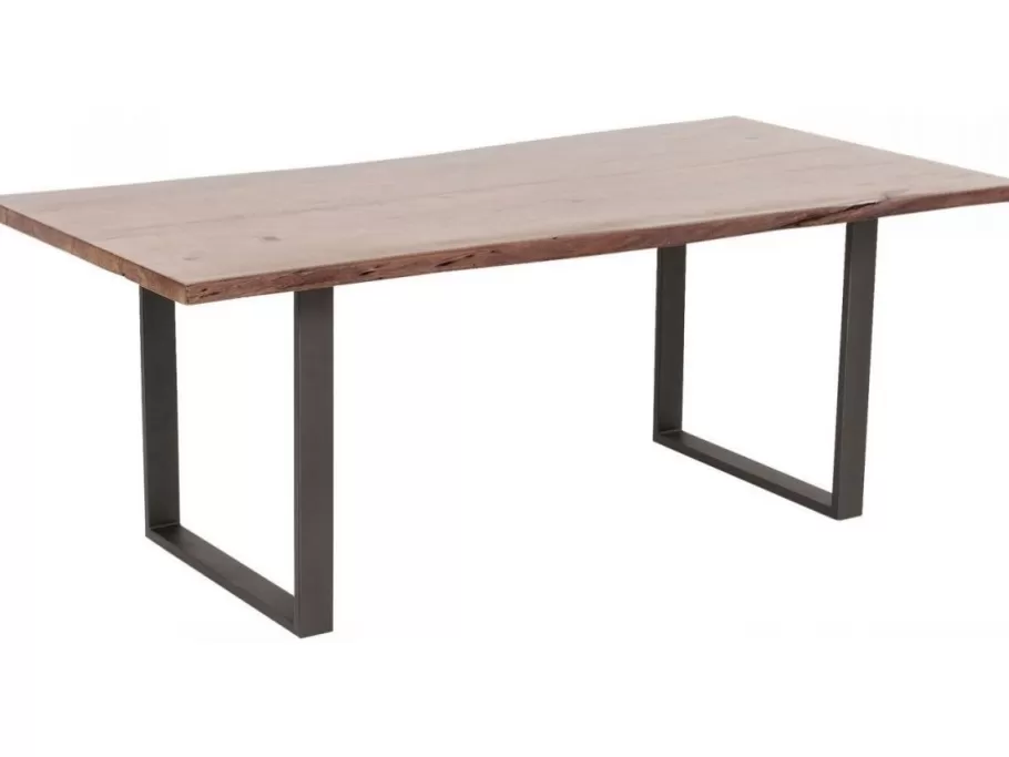 KARE Design Kasten | Tafels<Eettafel Harmony Dark Crude Steel 180x90