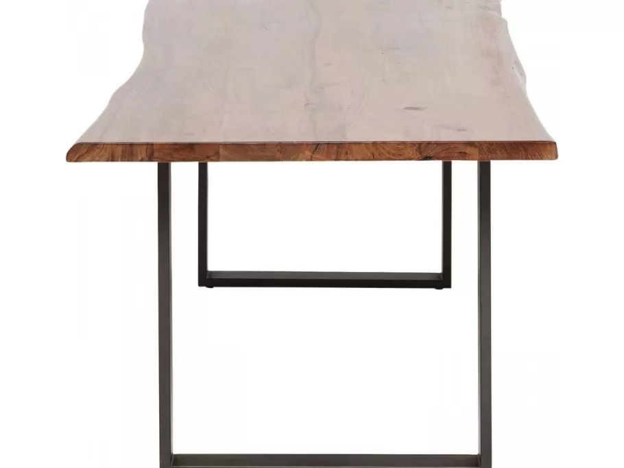 KARE Design Kasten | Tafels<Eettafel Harmony Dark Crude Steel 180x90